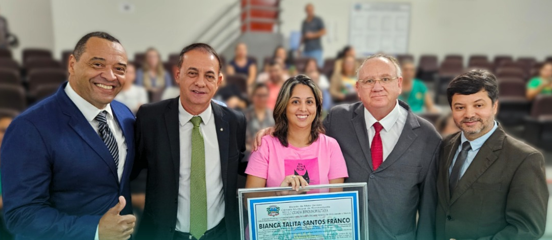 Diretora Executiva da Santa Casa Rondonópolis recebe o Título de Cidadã Rondonopolitana