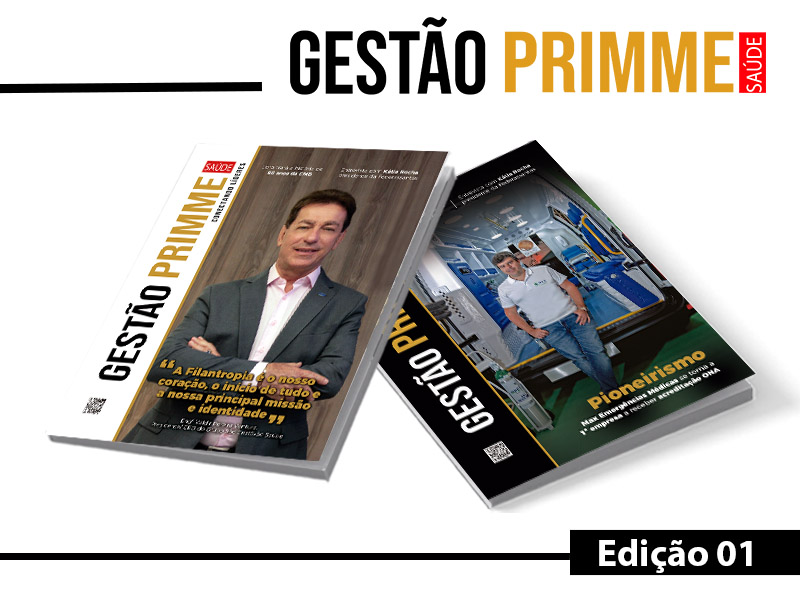 Gestão Primme Saúde, do Grupo Mídia, lança a 1ª edição de sua revista