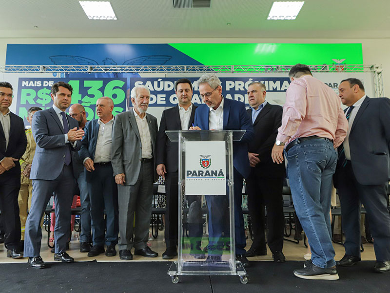 Governo do Paraná anuncia novo aporte de recursos para saúde