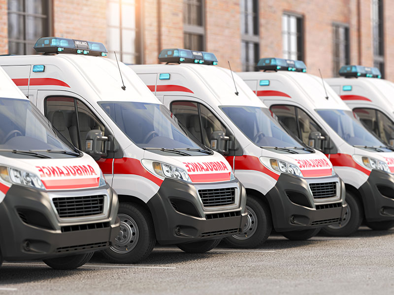 Ambulâncias do SAMU/USA recebem selo de redução de emissão de poluentes