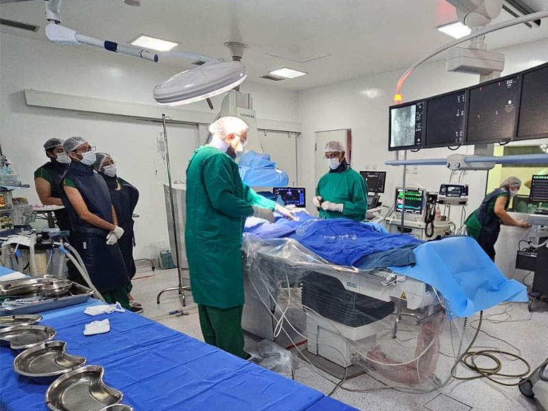 Inclusão de prótese na tabela do SUS permite avanços na área da Hemodinâmica do HU-UFMA