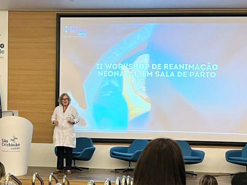 IEP Dona Cica promove workshop de reanimação neonatal