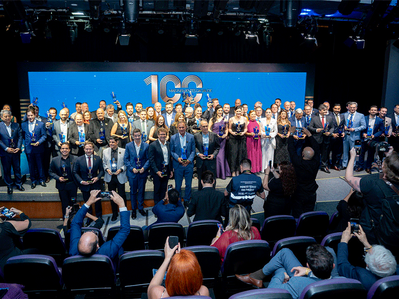 100 Mais Influentes da Saúde 2025 reconhece os principais nomes do setor