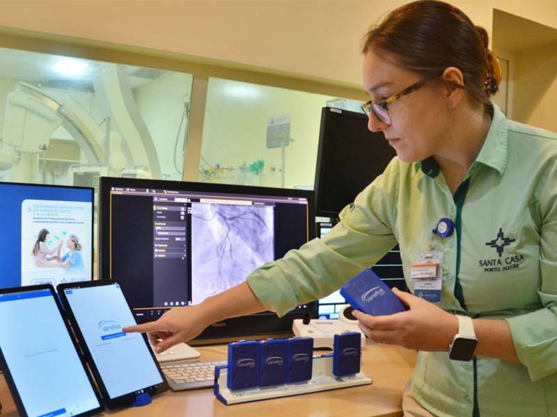 Sistema monitora exposição à radiação em tempo real