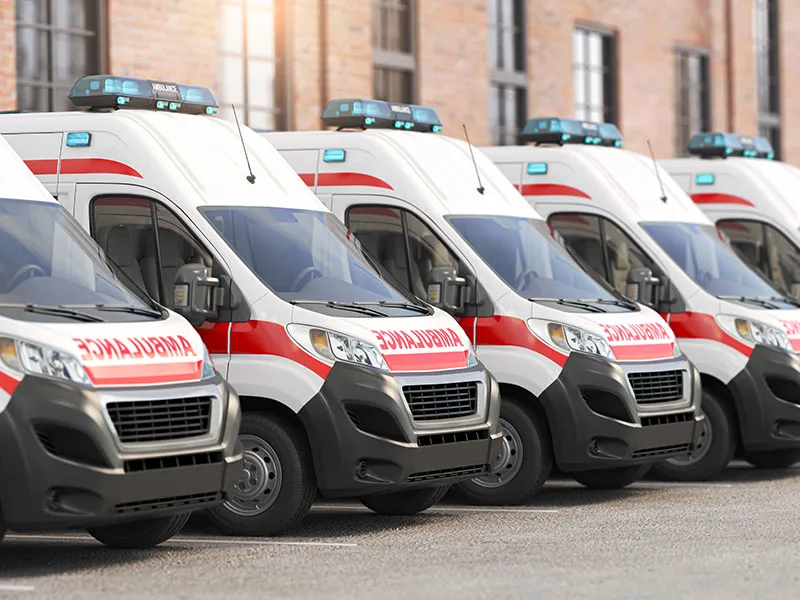 Ambulâncias do SAMU/USA recebem selo de redução de emissão de poluentes